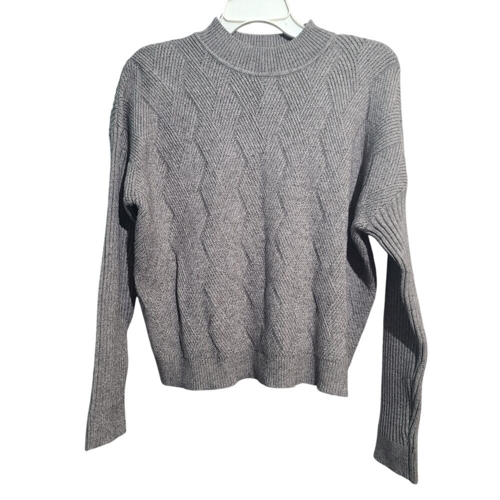 Raya Mock Neck Soft Knit Sweater